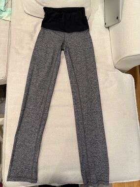 Lululemon Bootcut Heathered Gray Leggings